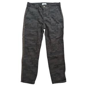 Pistola Women’s Denim Cargo Camouflage Pants Cropped Size 28